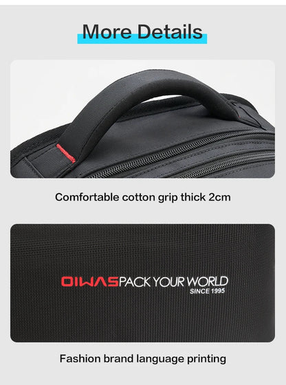 Travel Multifunction Backpack Fashion Zipper Open Bag Men's Backpack Laptop High Quality Male Women Business Classic Bags