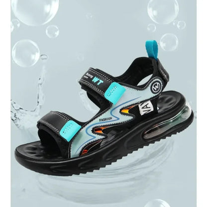 Summer Kids Sport Sandals Breathable Open-Toe Non-slip Casual Sandals for Boys Outdoor Activities
