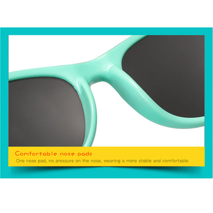 Kids Polarized Sunglasses TR90 Boys Girls Sun Glasses Silicone Safety Glasses Gift for Children Baby UV400 Eyewear