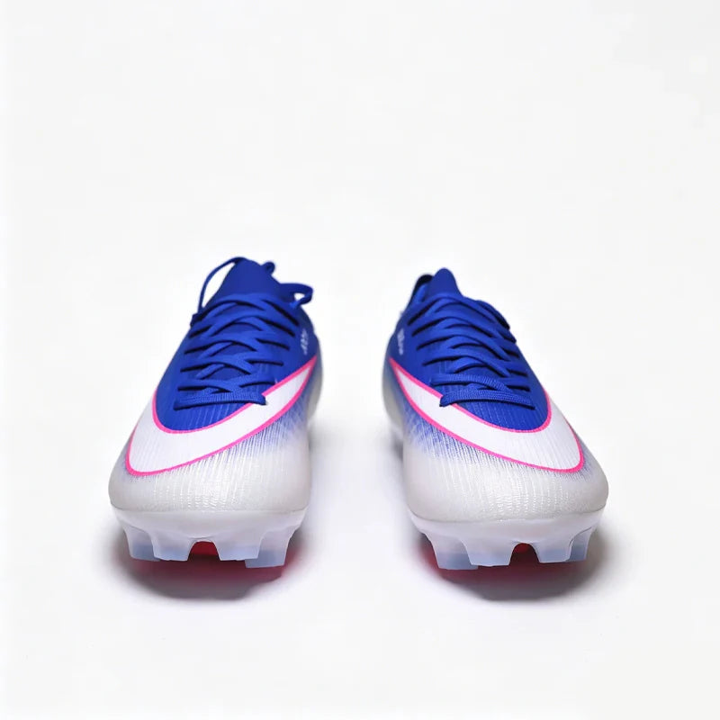New Mens Football Boots Youth FG/TF Training Studded Fast Soccer Cleats Boys Non Slip Football Shoes Chuteira Campo 35-45