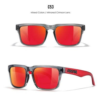 Unisex Square Sunglasses Polarized Coated Lens Suitable For Driving Fishing Sunglasses Anti-Blue Light Computer Eyeglasses
