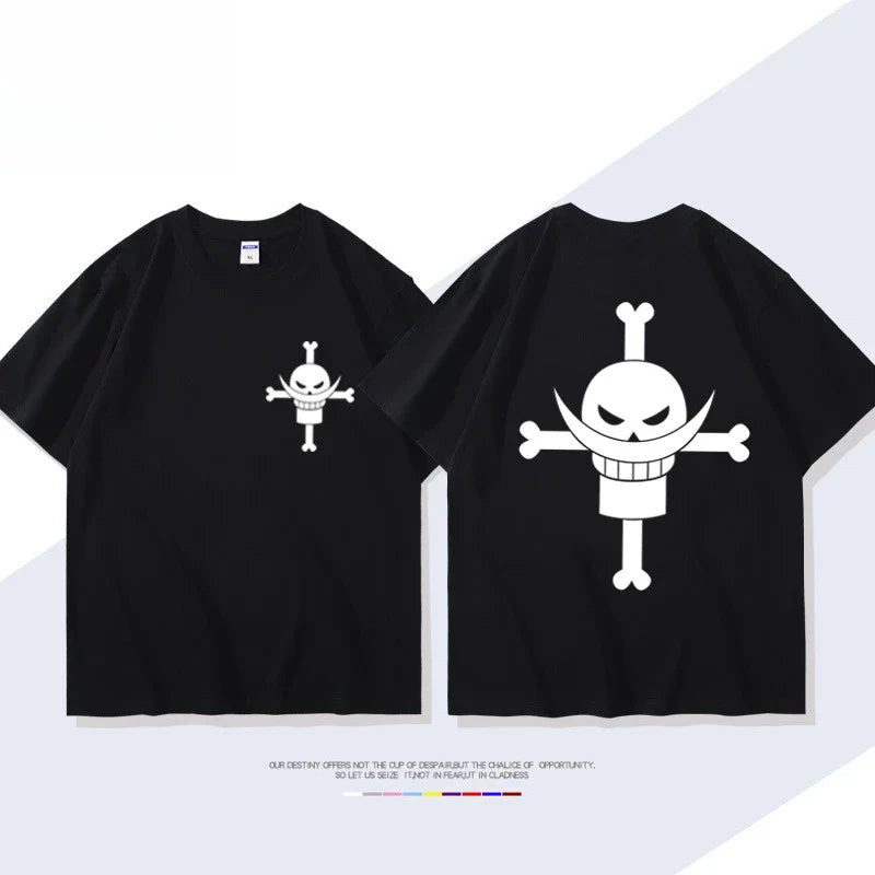 Printed Short Sleeve T-shirt Men's Women's Fashion Loose Cotton Top