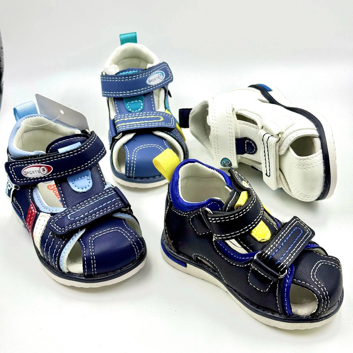 Summer New Sandals Boys Shoes Children Beach Shoes Non-Slip Closed Toe baby Sandals