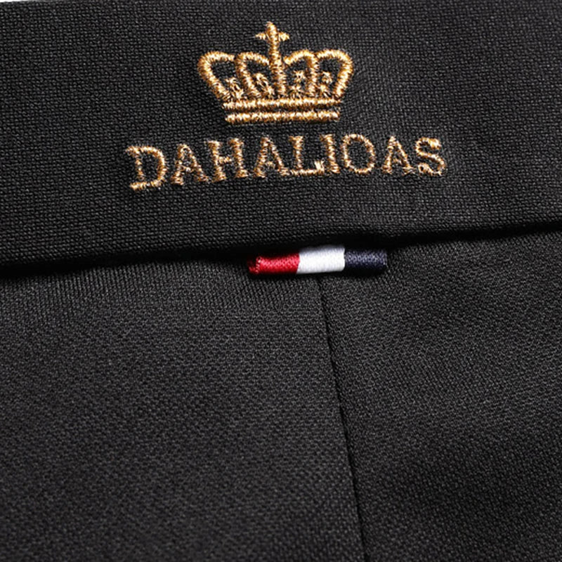 1-Pack Men's Loose Straight-Leg Stretch Formal Pants Professional Non-Iron Comfortable Business Slacks Wrinkle-Resistant