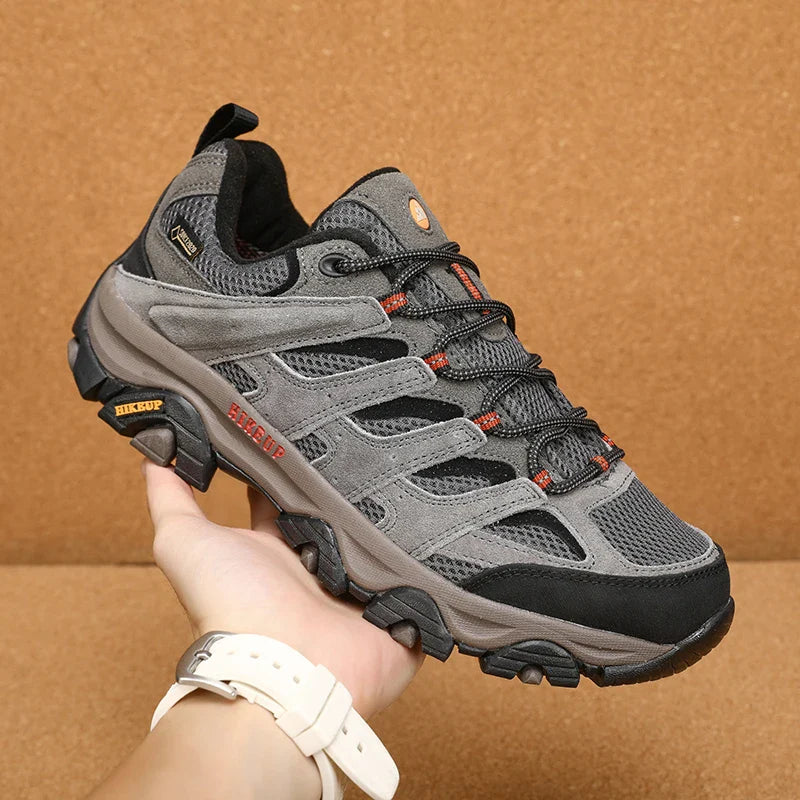 Hiking Shoes Men Designer Climbing Trekking Sneakers for Men Leather Outdoor Sports Work Man Shoes Run Shoes
