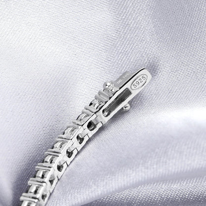 GRA Certified 3/4/5mm Full Black Moissanite Tennis Bracelet for Women Men 925 Silver Plated 18K Rose Gold Link Bracelets
