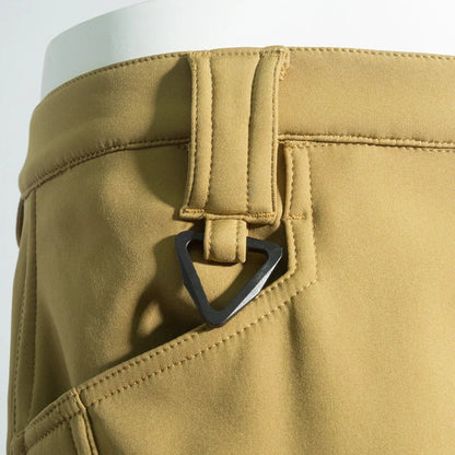 Men's City Cargo Autumn Winter Fleece Softshell Hiking Pants Fishing Climbing Trekking Casual Hunting Camping Trousers M-5XL