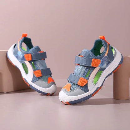 Children Shoes Boys Sandals Summer Shoes Sneaker Luxury Designer Non-slip Sports Casual Flat Boy Sandals Shoes