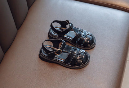 2025  New Summer Princess Sandals For Women's Kids Soft Sole Roma Single Shoes Children's Fashionable Outdoor Footwear