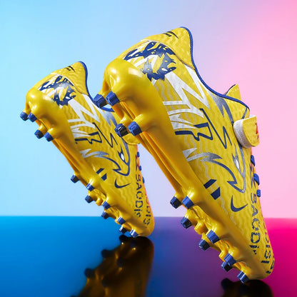 New Men Kids Football Boots Ultralight Professional Boys Match Grass Soccer Shoes Cleats Non-Slip Training Shoes Drop Shipping