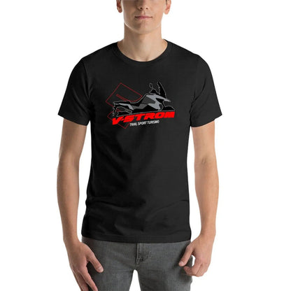 VSTROM TOURISM RED T-Shirt hippie clothes for a boy anime clothes cheap stuff vintage t shirt men