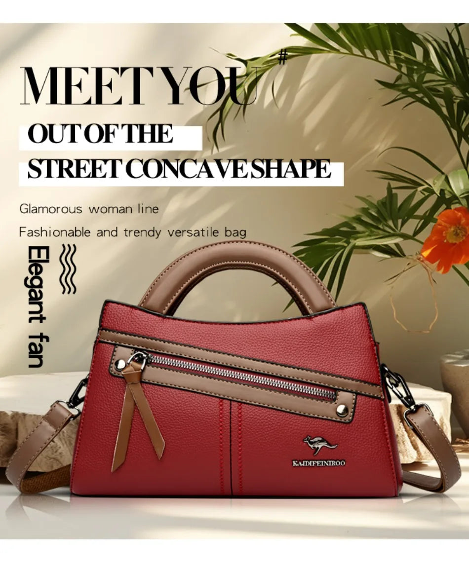 Genuine Brand Luxury Handbags Women Bags Designer HIgh Quality Leather Crossbody Bags for Women 2024 Shoulder Bag Sac A Main