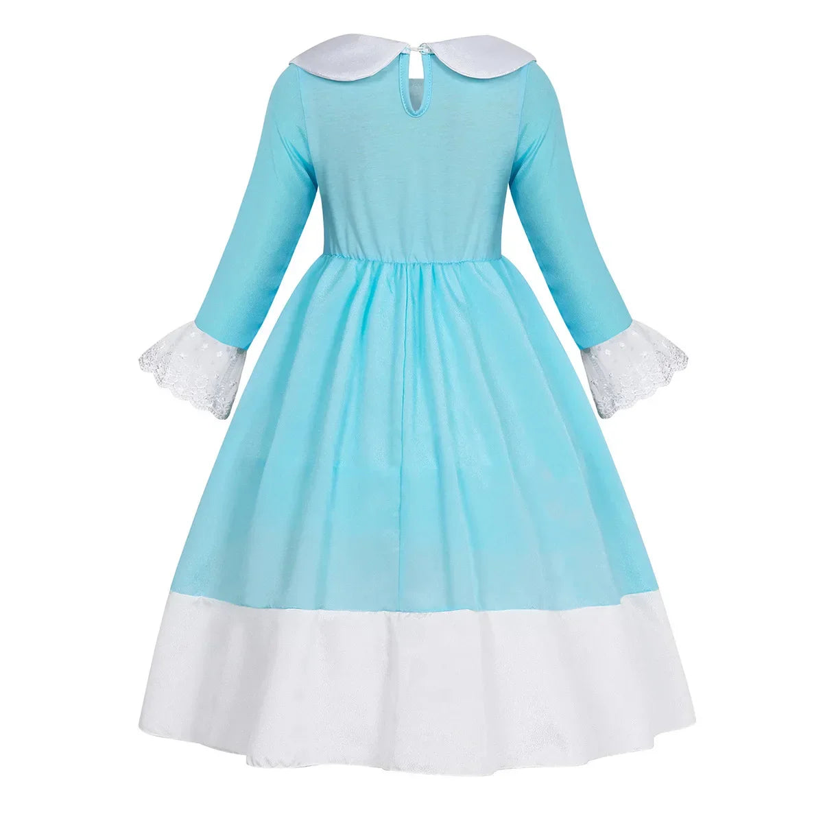 Rosalina Dress Girls Peach Cosplay Kids Party Princess Costume Birthday Blue Dresses Children Clothing