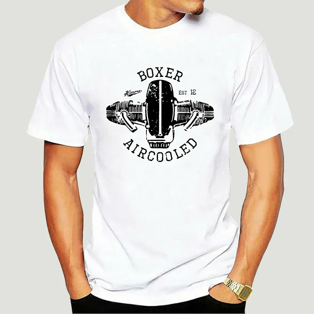 2019 Hot Sale  cotton Germany motorcycle engine BOXER AIRCOOLED T-Shirt R100 R80 R65 R nineT nine T Scrambler Tee shirt 8920X