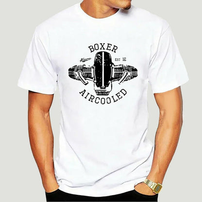 2019 Hot Sale  cotton Germany motorcycle engine BOXER AIRCOOLED T-Shirt R100 R80 R65 R nineT nine T Scrambler Tee shirt 8920X