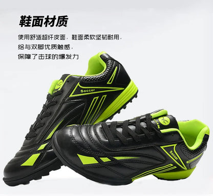 Hot Sale Youth Long Nail Soccer Shoes Children Students Large Size Broken Nail Soccer Shoes Unisex Training Shoes 35-45#