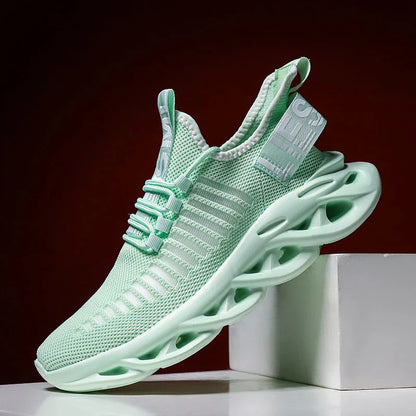 Men Shoes Comfortable Unisex Sneakers Breathable Couple Running Shoes Women Tenis Sports Shoe Size 36-46 White Walking Sneakers