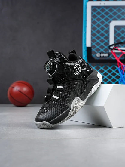 High-Quality Breathable Casual Basketball Shoes for Boys Fashionable Children's Footwear for Comfort And Style
