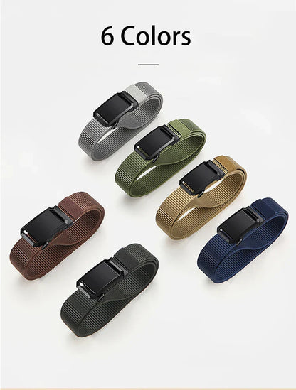 Men‘s Belt Nylon Breathable Belts for Men Outdoor Equipment Belt Cowboy Canvas Designer Belt Tactical Belt