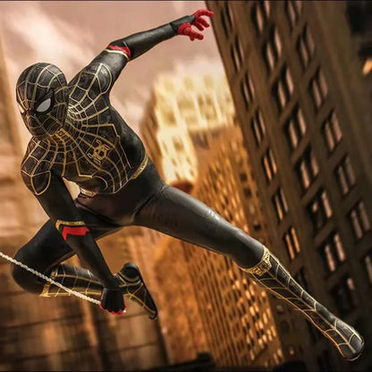 2026 High Quality Superhero Spidermans Costume Bodysuit For Kids Adult Spandex Zentai Halloween Party Cosplay Jumpsuit