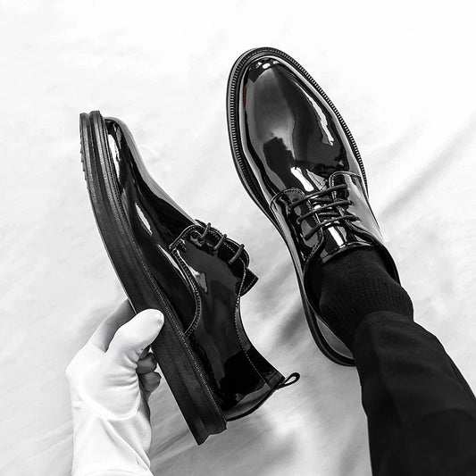 Men's Classic Office Shoes – Formal Leather Business Footwear
