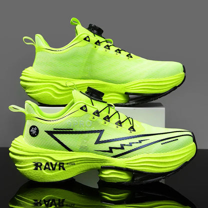 2025 New Men's Running Shoes Cushioning Carbon Plate Racing Marathon Athletic Shoes Comfortable Non-slip Sports Tennis Shoes