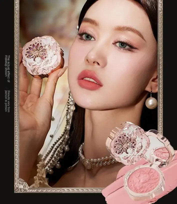 Little Angel Collection Makeup Gift Box Eyeshadow Blush Cream Matte Lipstick Full Kit All