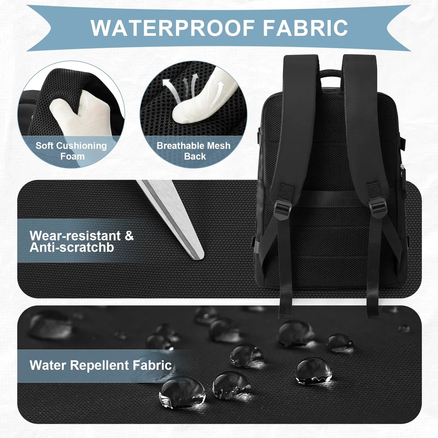 Women Backpack Travel Cabin Airplane Wizzair 40x30x20 Backpack Travel Cabin Hand Luggage Handbag Mens Backpack Notebook Backpack