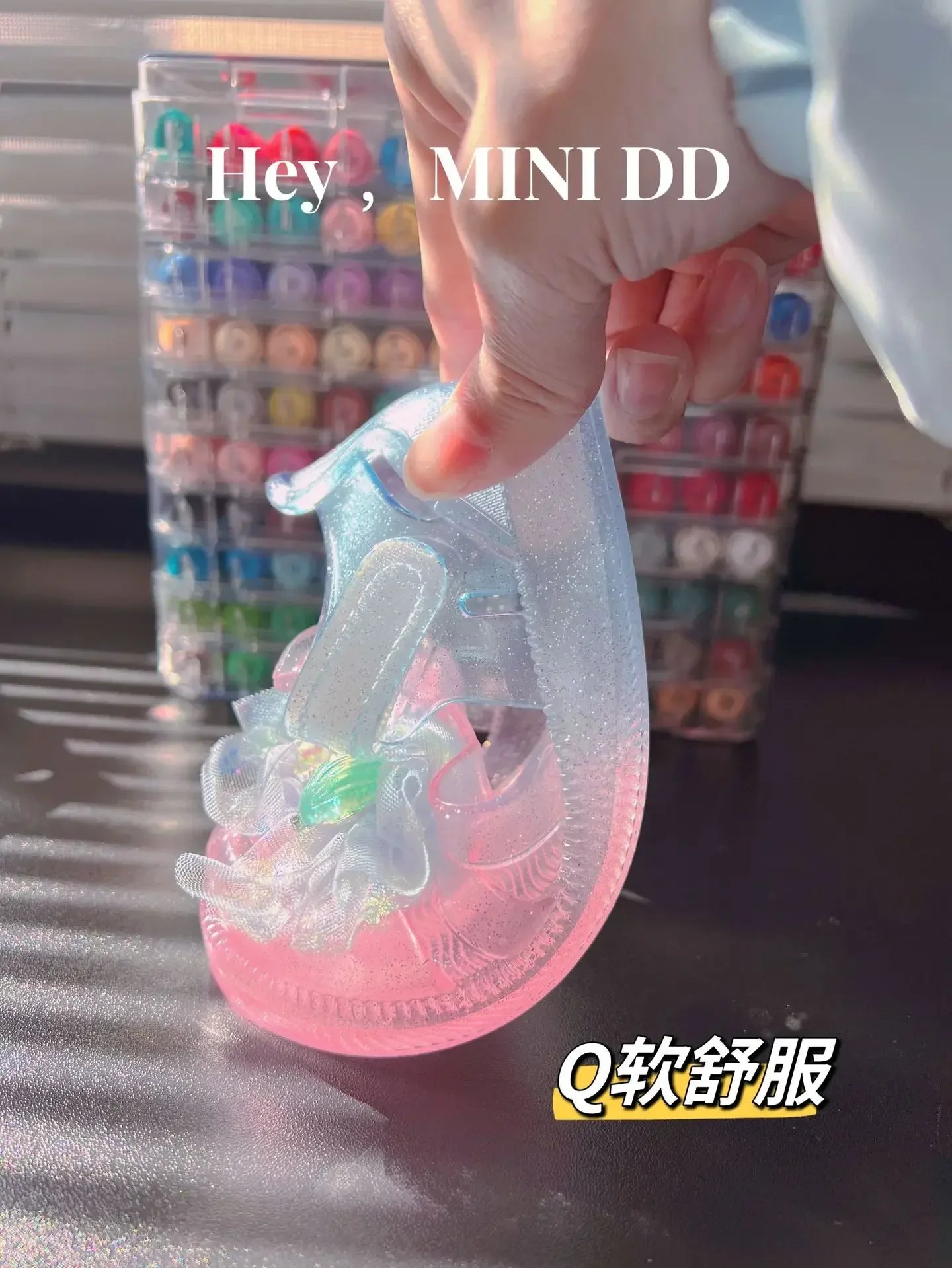 Girls' Princess Sandals 2025 Summer New Children's Jelly Sandals Soft Bottom Closed-toe Anti-collision Baby Kid's Beach Shoes