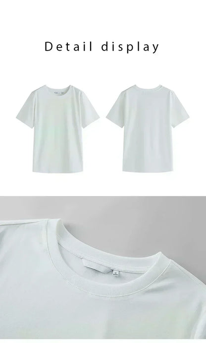 Short-sleeved T-shirt Men's Tide Brand Street Loose Couple Tops Clothing