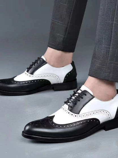 Sapatos de Couro Masculinos para Festas de Casamento
