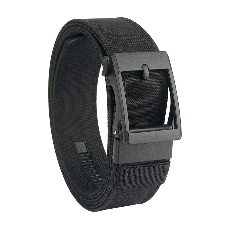 New Hard Tactical Belt for Men Metal Automatic Buckle IPSC Gun Belt 1100D Nylon Military Belt Outdoor Sports Girdle Male