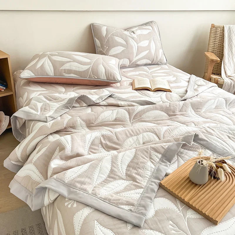 Summer blanket office nap sofa blanket air conditioner shawl blanket towel quilt dormitory summer cool quilt