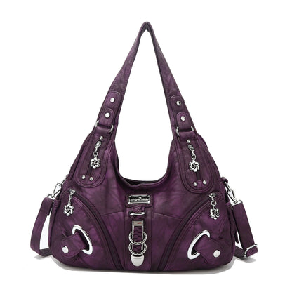 Women Handbags Fashion Shoulder Bag Large Tote Top-handle Shopping Pack Multifunctional Satchel Lady Hobos  Big Purse