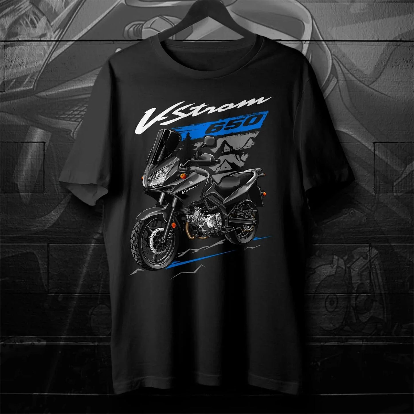 Classic Japanese 2004-2011 Models V-Strom 650 Motorcycle T-Shirt 100% Cotton O-Neck Short Sleeve Summer Casual Mens T-shirt
