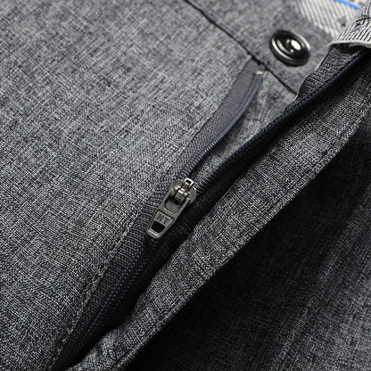 Mens Business Casual Pants Spring Autumn Suit Pants Formal Dress Pants for Husband Dad Trousers 29-40