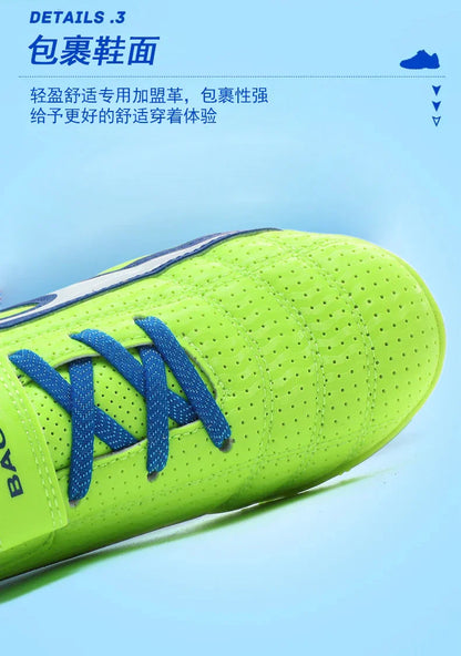 Kids Unisex Soccer Shoes Boys Grils Football Boots Non-Slip Training Indoor Outdoor Athletic Shoes Breathable Ultralight Sports