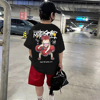 Shohoku Cotton Boys Clothes Sets Summer T-Shirt + Short Pants 2PCS Sport Basketball Kids Clothing Children Outfits 6 8 10 12 14