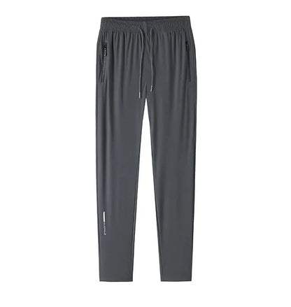 Running Pants Reflective Quick Dry Summer Jogging Trousers Men Gym Thin Cool Male Fishing Hiking Sports Long Pants Breathable