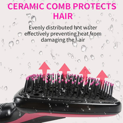 3-in-1 hot air brush, one-step hair dryer, curling brush, straightener, comb, multi-functional hair dryer wonder