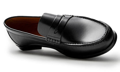 Vintage Calf Leather Loafers Breathable Slip on Moccasins Driving Designer Casual Cowhide Shoes for Men