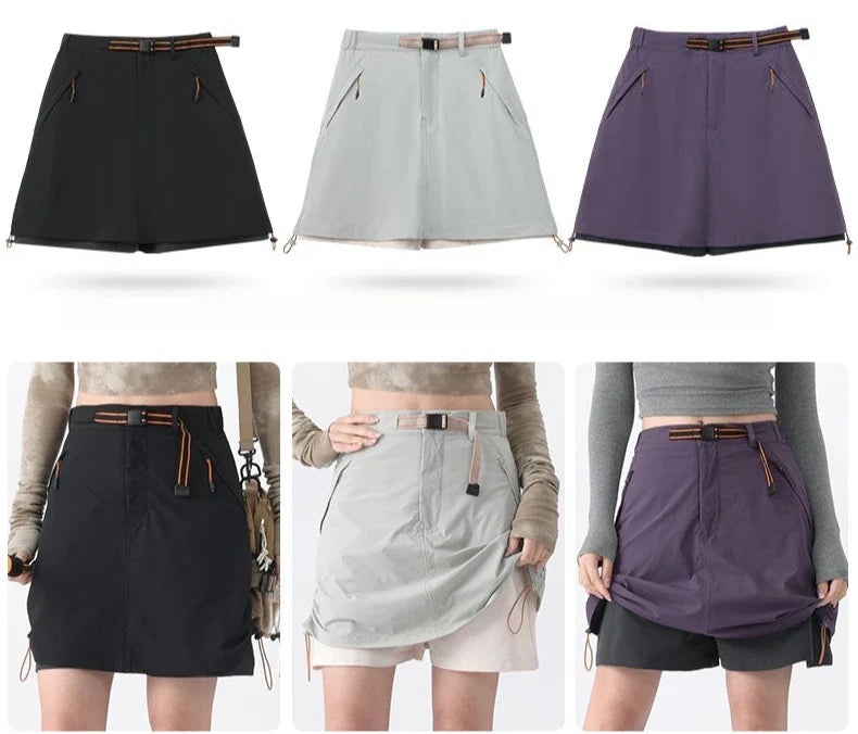 2026 High-Quality Outdoor Women's Mini Skirt, Anti-Exposure, Casual Breathable, Durable and Fashionable Ultra Short Skirt