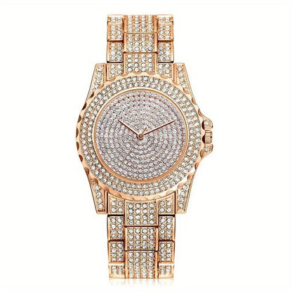 Fashion Crystal Full Steel Women Watches Ladies Wristwatch Quartz Woman