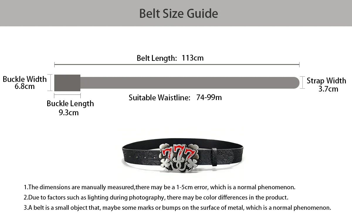 Retro Men's Belt Bohemian Style Fashion Personalized Belt For Men Women Punk Rock Y2K Belts For Jeans Dresses & Casual Wear
