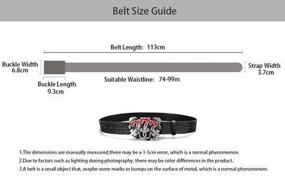 Retro Men's Belt Bohemian Style Fashion Personalized Belt For Men Women Punk Rock Y2K Belts For Jeans Dresses & Casual Wear