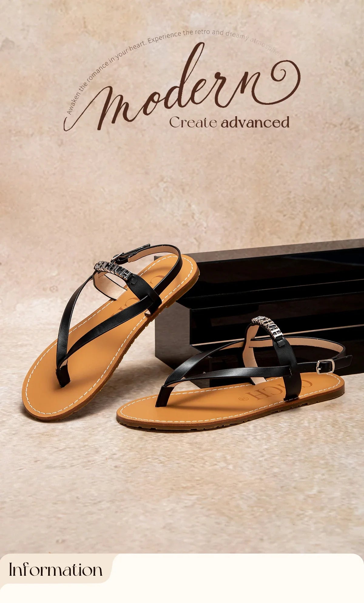 Women's Sandals New Simple Flat Bottom Non slip Thin Strip Shoes Beach Women's Shoes