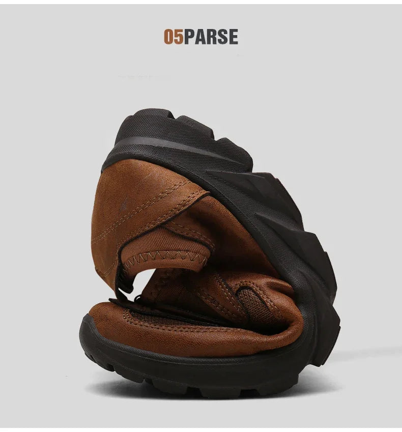 Sapatos Casuais Masculinos Respiráveis Mocassins Tênis Moda Confortável Plano Feito à Mão Retrô Lazer Mocassins Sapatos Masculinos