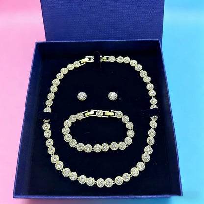 2025 New Classic Luxury Angel Set, Necklace, Bracelet, Earrings, Multi Functional and Beautiful - Valentine's Day Gift