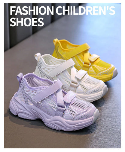 2025 Fashion Children's Sandals for Girls and Boys Soft Soles Anti slip Mesh Breathable Kids Sports Running Shoes