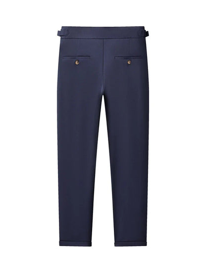 High Quality Mens Dress Pants Stretch Smart Casual Pants Wrinkle Free Suit Pants Men Regular Fit Work Pants Spring Autumn